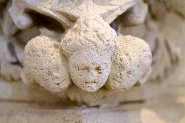 Nardo Cidade Histórica Província Lecce Apúlia Itália Interior Catedral Escultura — Fotografia de Stock