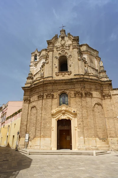 Nardo Ciudad Histórica Provincia Lecce Apulia Italia Iglesia San Giuseppe —  Fotos de Stock