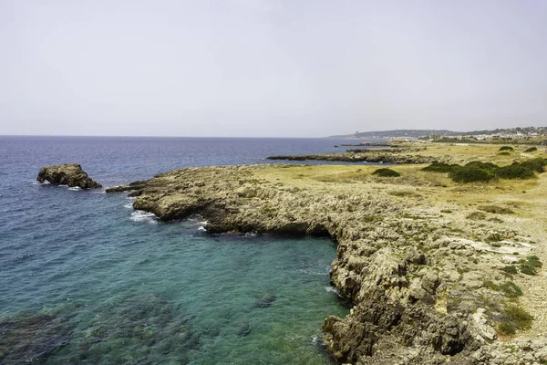 Küste Des Salento Provinz Lecce Apulien Italien Gallipoli Sommer — Stockfoto