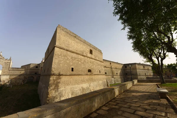 Kopertin Historické Město Provincii Lecce Apulia Itálie Hrad — Stock fotografie