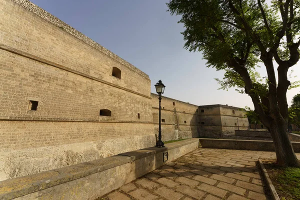 Copertino Ciudad Histórica Provincia Lecce Apulia Italia Castillo — Foto de Stock