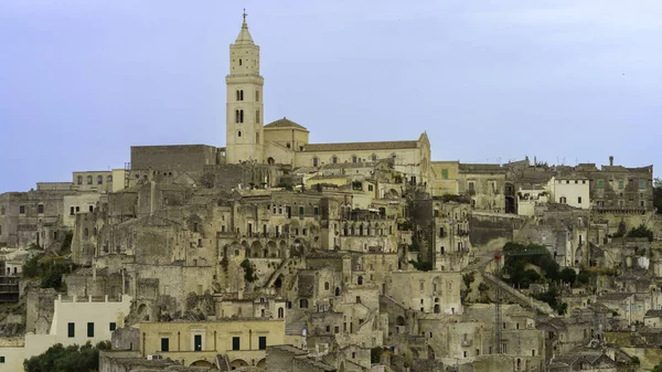 Matera Ciudad Histórica Basilicata Italia Patrimonio Humanidad Unesco —  Fotos de Stock