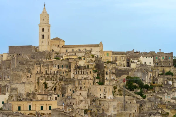 意大利Basilicata历史名城Matera Unesco世界遗产 — 图库照片