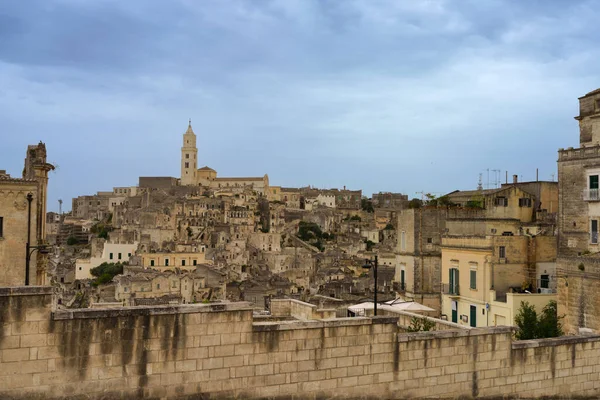 Matera Ιστορική Πόλη Basilicata Ιταλία Μνημείο Παγκόσμιας Κληρονομιάς Unesco — Φωτογραφία Αρχείου