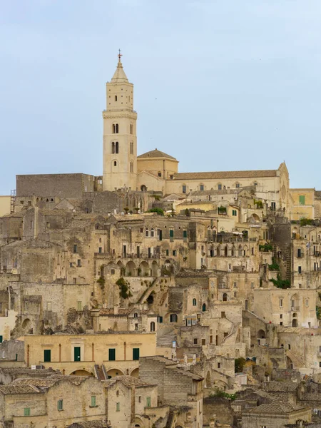 Matera Ville Historique Basilicate Italie Patrimoine Mondial Unesco — Photo