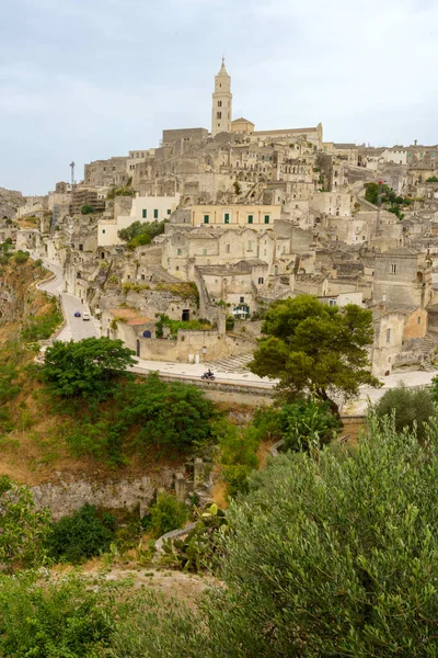 Matera Ville Historique Basilicate Italie Patrimoine Mondial Unesco — Photo