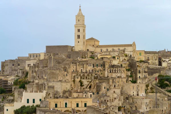 Matera Ville Historique Basilicate Italie Patrimoine Mondial Unesco — Photo