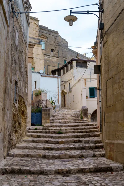 Matera Historisk Stad Basilicata Italien Unescos Världsarv — Stockfoto