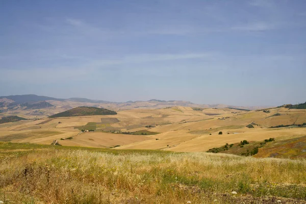 Krajina Kampánii Monteverde Lacedonie Provincie Avellino Itálie Létě — Stock fotografie