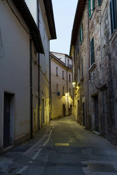 Rieti Lazio Itália Edifícios Históricos Perto Praça Catedral — Fotografia de Stock