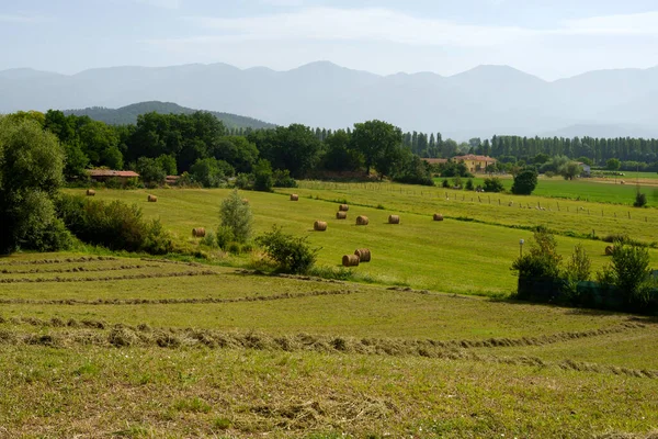 Landschaft Entlang Der Straße Von Rieri Nach Contigliano Latium Italien — Stockfoto