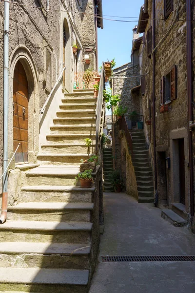 Bomarzo Middeleeuws Dorp Provincie Viterbo Lazio Italië — Stockfoto