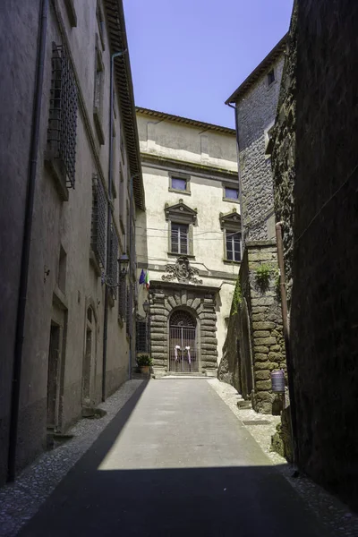 Bomarzo Mittelalterliches Dorf Der Provinz Viterbo Latium Italien — Stockfoto