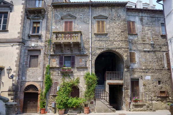 Bomarzo Pueblo Medieval Provincia Viterbo Lacio Italia — Foto de Stock