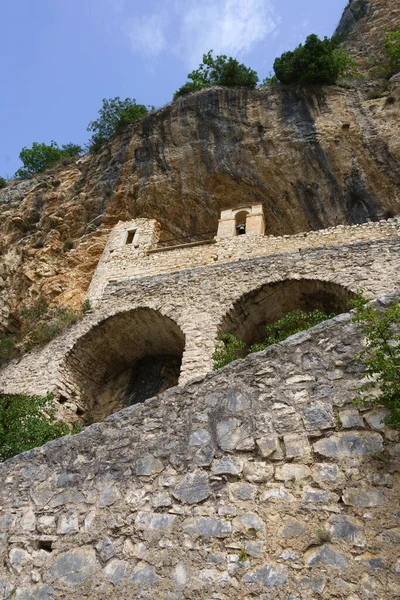 San Cataldo Hermitage, Cottanello yakınlarındaki tarihi kasaba Rieti, Lazio, İtalya