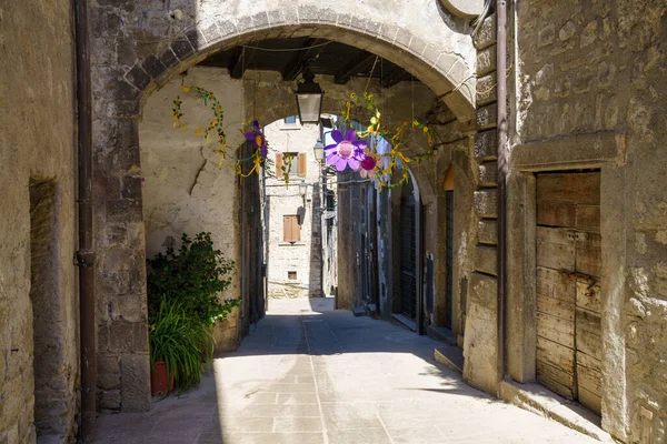 Vitorchiano Desa Abad Pertengahan Provinsi Viterbo Lazio Italia — Stok Foto