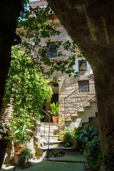 Bomarzo Borgo Medievale Provincia Viterbo Lazio Italia — Foto Stock