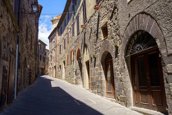 Radicofani Cidade Medieval Província Siena Toscana Itália — Fotografia de Stock
