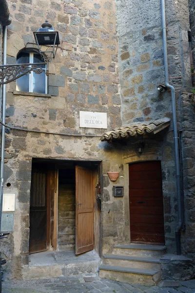 Paysage Rural Près Civita Bagnoregio Province Viterbe Latium Italie Été — Photo