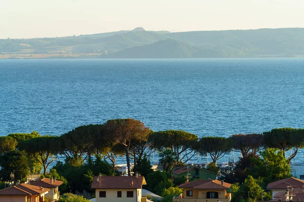 Bolsena Cidade Medieval Província Viterbo Lazio Itália — Fotografia de Stock