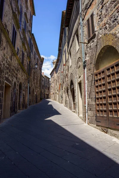 Radicofani Mittelalterliche Stadt Der Provinz Siena Toskana Italien — Stockfoto