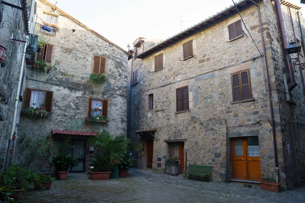 Bolsena Μεσαιωνική Πόλη Στην Επαρχία Viterbo Lazio Ιταλία — Φωτογραφία Αρχείου