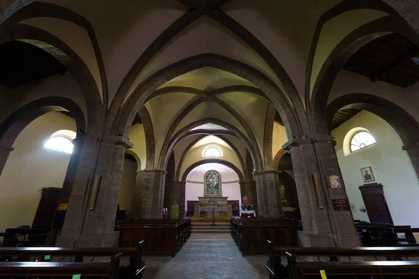 Radicofani Średniowieczne Miasto Prowincji Siena Toskania Włochy Kościół San Pietro — Zdjęcie stockowe