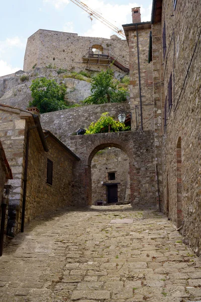 Castiglione Ville Médiévale Dans Province Sienne Toscane Italie — Photo