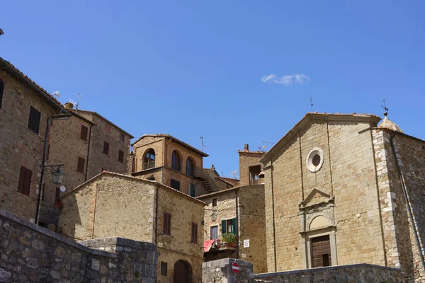 Castiglione Mittelalterliche Stadt Der Provinz Siena Toskana Italien — Stockfoto