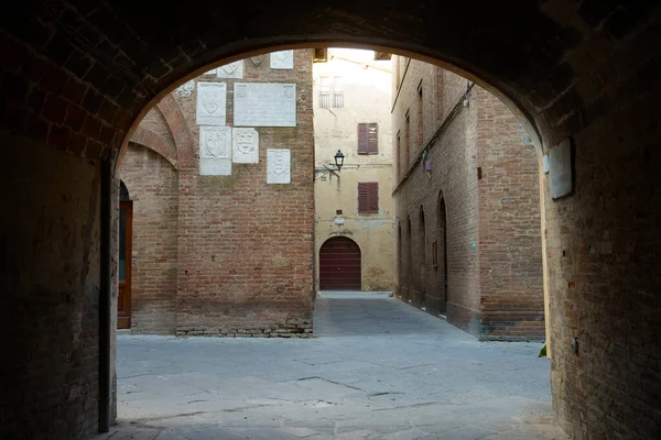 Buonconvento Medieval Town Siena Province Tuscany Italy — Stock Photo, Image