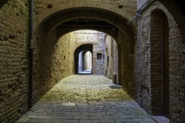 Buonconvento, İtalya, Toskana 'nın Siena eyaletindeki ortaçağ kasabası.