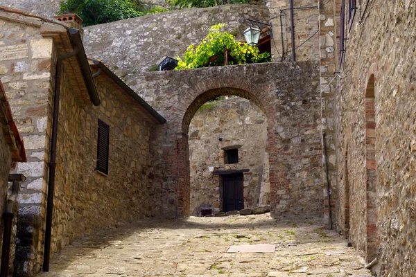 Castiglione Středověké Město Provincii Siena Toskánsko Itálie — Stock fotografie