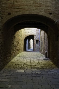 Buonconvento, İtalya, Toskana 'nın Siena eyaletindeki ortaçağ kasabası.