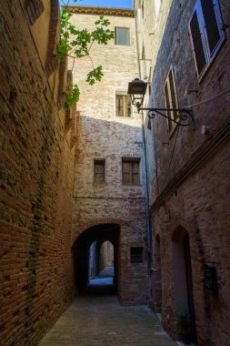 Buonconvento, İtalya, Toskana 'nın Siena eyaletindeki ortaçağ kasabası.