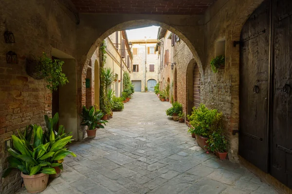 Buonconvento Mittelalterliche Stadt Der Provinz Siena Toskana Italien — Stockfoto