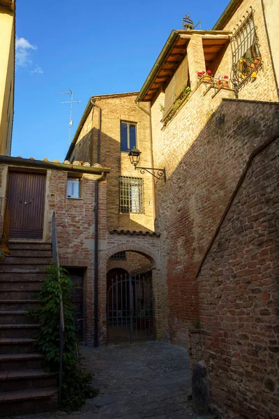 Buonconvento Cidade Medieval Província Siena — Fotografia de Stock