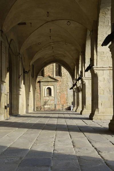 Pistoia Történelmi Katedrális Külseje Toszkána Olaszország — Stock Fotó