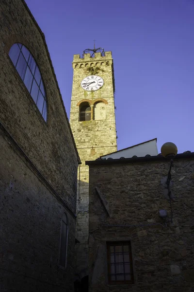 Poggibonsi Historyczne Miasto Prowincji Siena Toskania Włochy — Zdjęcie stockowe