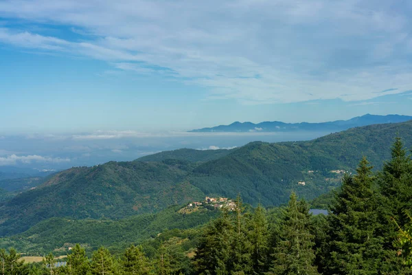 Talya Toskana Foce Carpinelli Den Alpi Apuane Manzarası — Stok fotoğraf