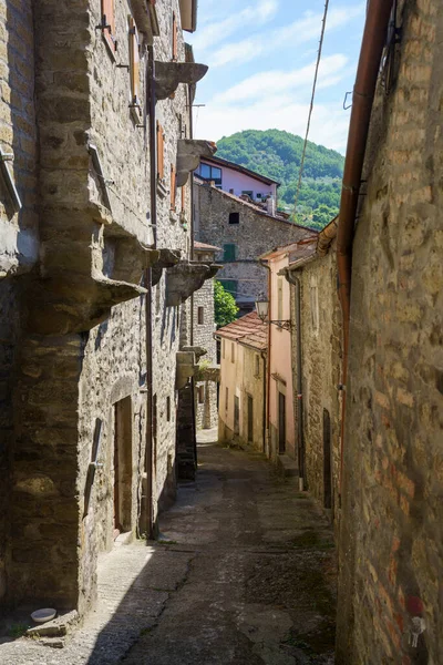 Casola Lunigiana Ιστορική Πόλη Στην Επαρχία Massa Και Carrara Τοσκάνη — Φωτογραφία Αρχείου