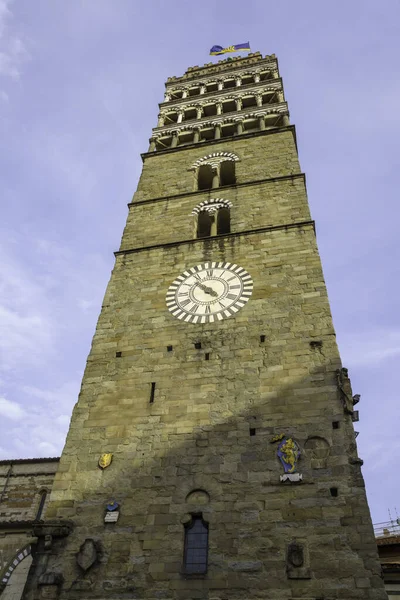 Utanför Den Historiska Katedralen Pistoia Toscana Italien — Stockfoto