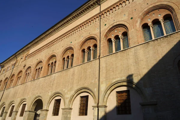 Praça Catedral Parma Emília Romanha Itália Manhã — Fotografia de Stock