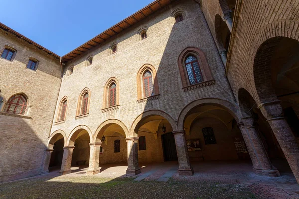 Fontanellato Ville Historique Province Parme Émilie Romagne Italie Forteresse Médiévale — Photo