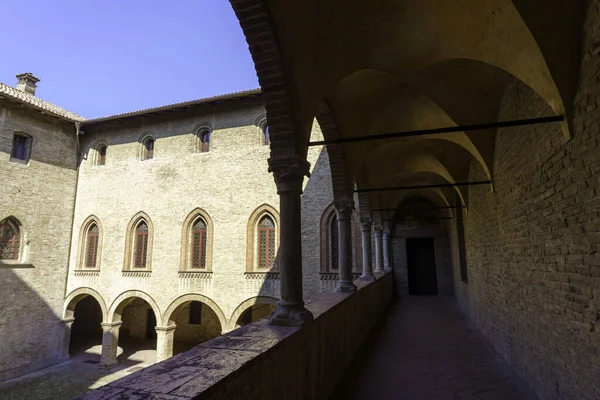 Fontanellato Città Storica Della Provincia Parma Emilia Romagna Fortezza Medievale — Foto Stock