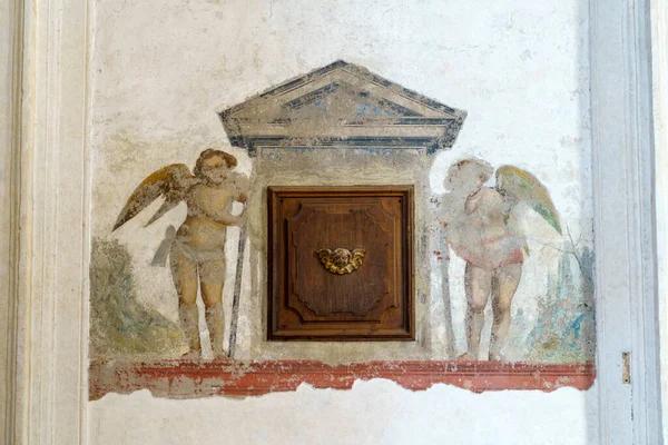 Mailand Lombardei Italien Gemälde Der Kirche Santa Maria Delle Grazie — Stockfoto