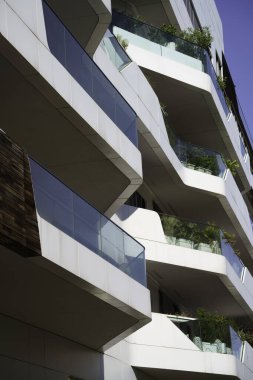 Milan, Lombardiya İtalya: modern Citylife Park. Hadid konutları.