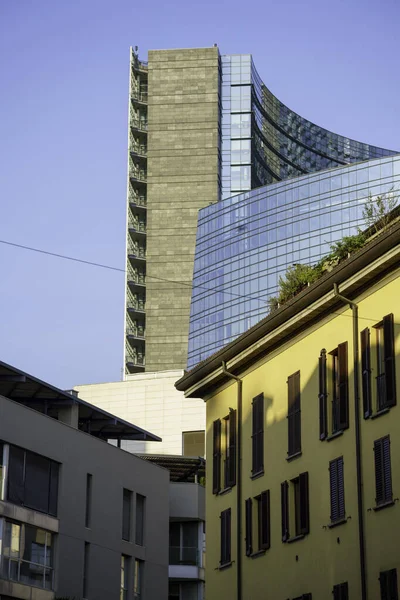Milaan Lombardije Italië Moderne Gebouwen Het Plein Gae Aulenti — Stockfoto