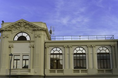 Milan, Lombardy, İtalya: Citylife Park 'taki tarihi yapı restore edildi