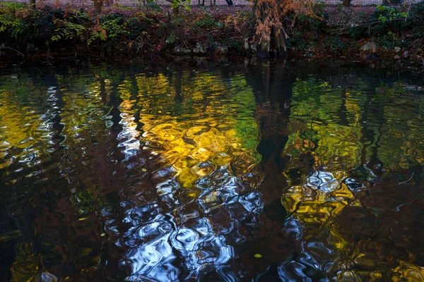 Milánó Lombardia Olaszország Giardini Montanelli Néven Ismert Park Novemberben — Stock Fotó