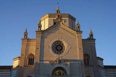 Milan, Lombardy, İtalya: Cimitero Monumentale olarak bilinen tarihi mezarlık